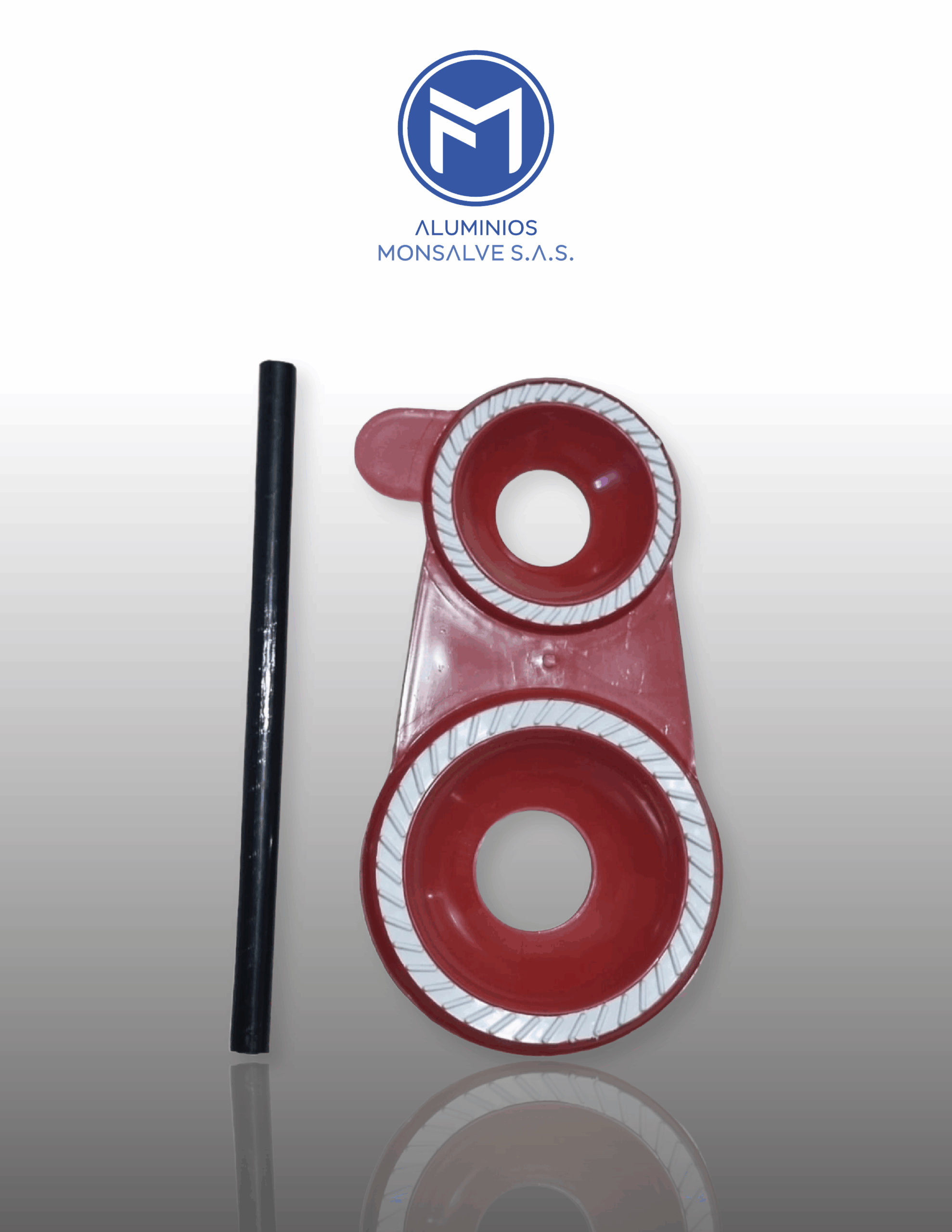 MOLDE DE AREPA HUEVO DOBLE PLÁSTICO