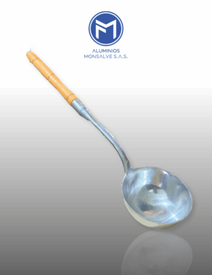 Cucharon #30 cabo madera