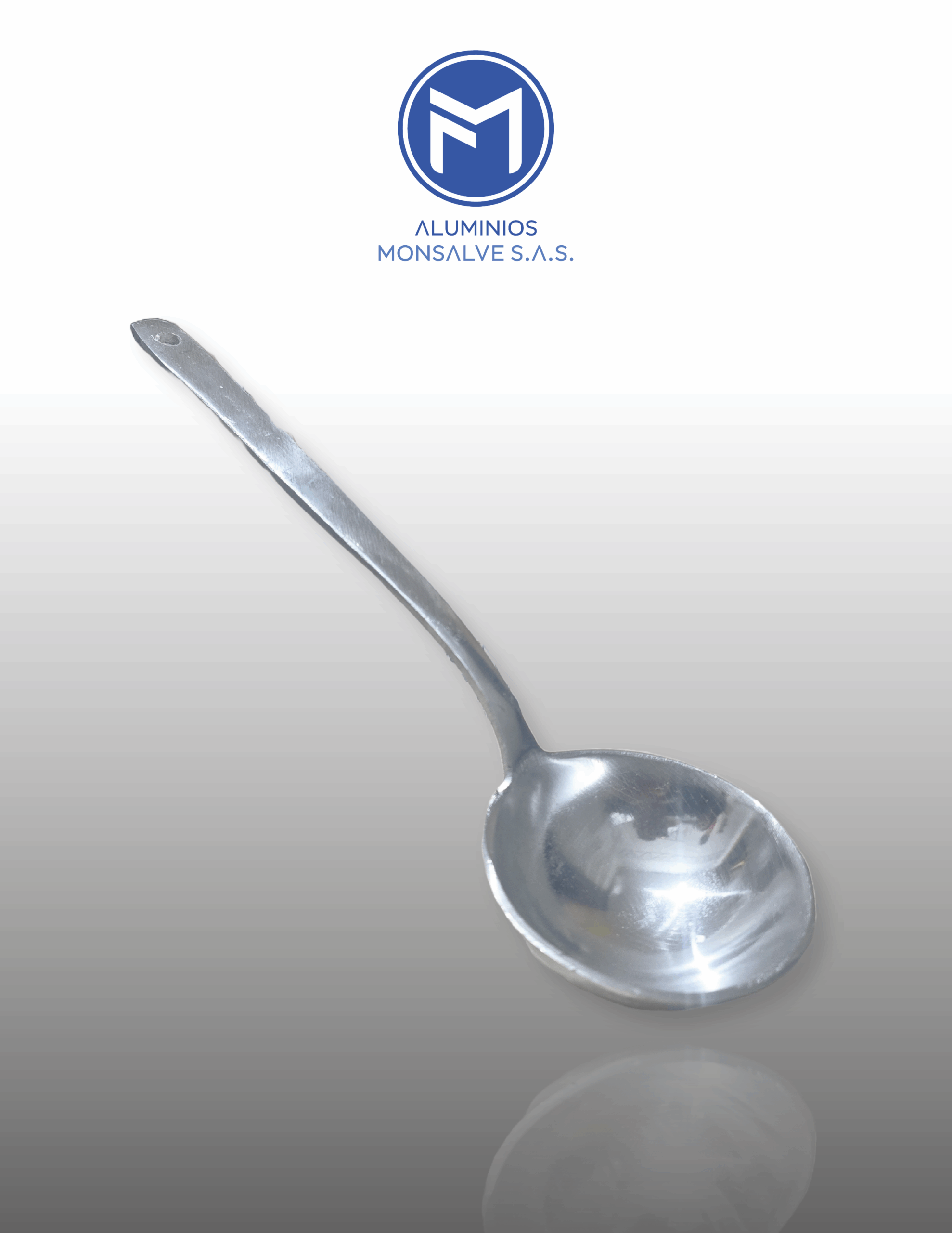 Cucharon #8 cabo aluminio
