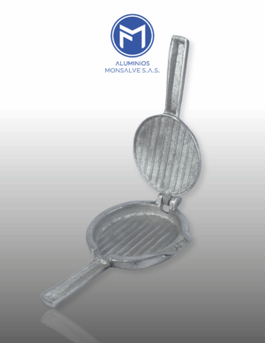 molde de  hamburguesa cabo aluminio