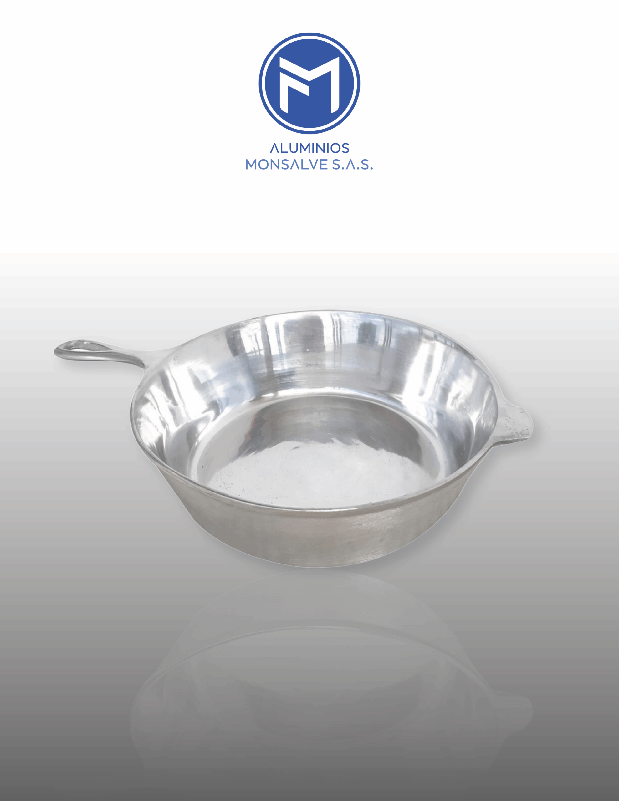 sarten  pollero cabo aluminio